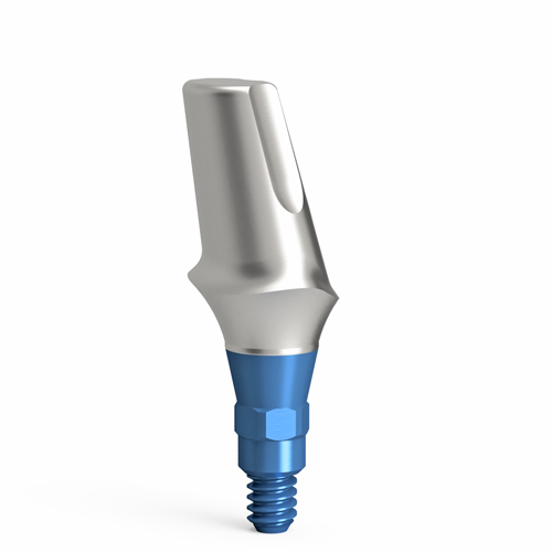 Esthetic abutments – angled, QR/d5.2/15° – wide