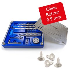 Reduziertes komplettes Instrumentenset und Membran-Pins LeadFIX