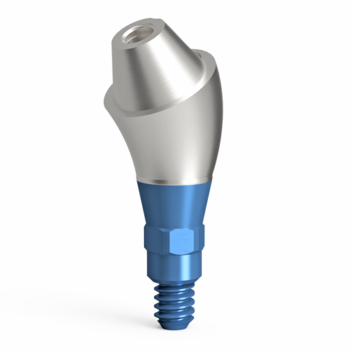 Aufbaupfosten Screw-On – abgewinkelt, QR/d4.6/30° - Höhe: L5