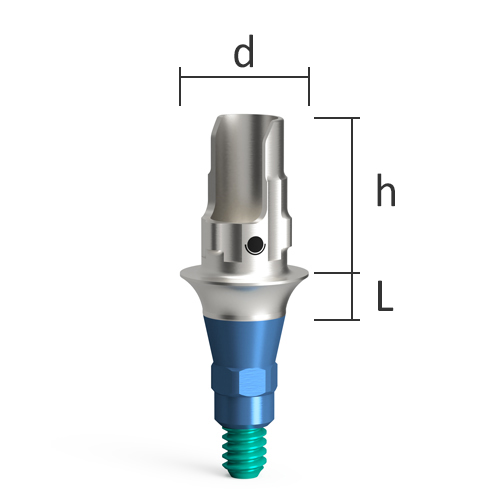 Uni-Base AN – angled, indexed, QR/I/AN/d4.5/h5.5, indexed, wide