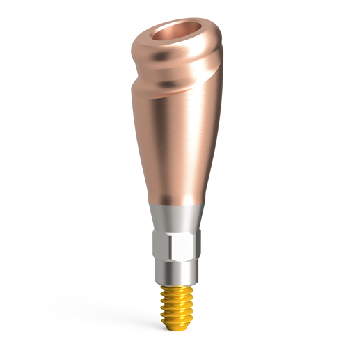 Abgewinkelte Attachments PrimeLOC für BioniQ QN, inkl. Laborset - Gingivahöhe: 3 mm