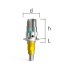 Uni-Base AN – angled, indexed, QN/I/AN/d4.5/h5.5, indexed, wide Uni-Base AN – angled, indexed, QN/I/AN/d4.5/h5.5, indexed, wide