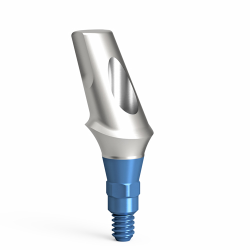 Esthetic abutments – angled, QR/d5.2/25° – wide