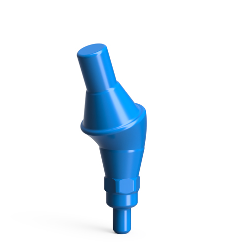 Probe-Pfosten Screw-On, QR/d4.6/20° – abgewinkelt - Höhe: L3