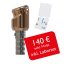 Abgewinkelte Attachments PrimeLOC kompatibel mit CAMLOG 3,3 mm, inkl. Laborset - Typ der Abwinkelung – Gingivahöhe: A – 1 mm